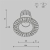 Встраиваемый светильник Technical DL124-10W-3K-TRS-B