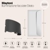 Архитектурная подсветка  Maytoni Outdoor Strato O417WL-L4GR3K