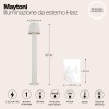 Ландшафтный светильник  Maytoni Outdoor Harz O421FL-L5W