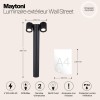 Ландшафтный светильник  Maytoni Outdoor Wall Street O010FL-02B