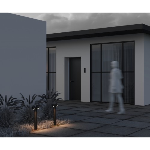 Ландшафтный светильник  Maytoni Outdoor Wall Street O010FL-02B