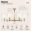 Люстра Maytoni Zaragoza H001CL-07BS