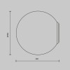 Настенный светильник (бра) Maytoni Basic form MOD321WL-01W2