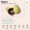 Настенный светильник (бра) Maytoni Jack-stone MOD314WL-L8G3K