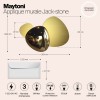 Настенный светильник (бра) Maytoni Jack-stone MOD314WL-L8G3K