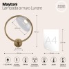 Настенный светильник (бра) Maytoni Lunare MOD327WL-L5BS3K1