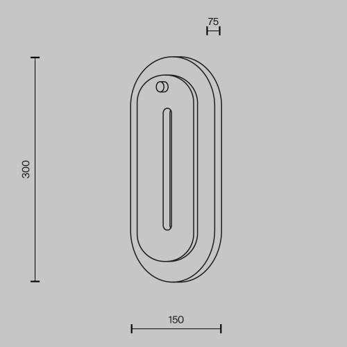 Настенный светильник (бра) Maytoni Ventana MOD523WL-L15BG3K1