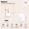 Настольный светильник Maytoni Erich MOD221-TL-01-G