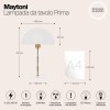 Настольный светильник Maytoni Prima Z034TL-01BZ