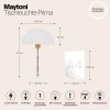 Настольный светильник Maytoni Prima Z034TL-01BZ