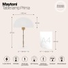 Настольный светильник Maytoni Prima Z034TL-01BZ