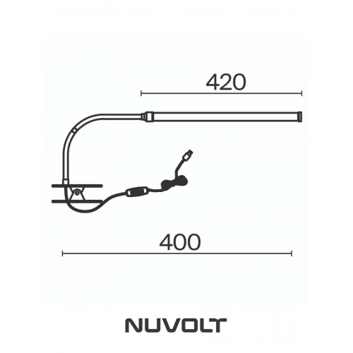 Настольный светильник NUVOLT LTBL-002B