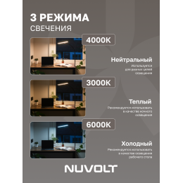 Настольный светильник NUVOLT LTBL-004B