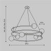 Подвесной светильник Maytoni Balance MOD317PL-06B