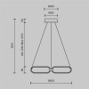 Подвесной светильник Maytoni Chain MOD017PL-L50N