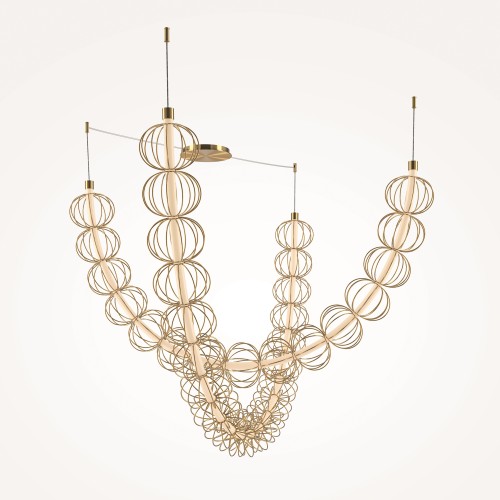 Подвесной светильник Maytoni Golden Cage MOD216PL-L55G3K