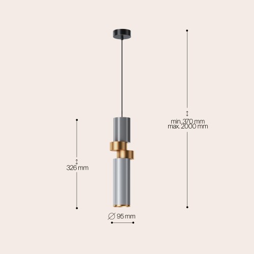 Подвесной светильник Maytoni Palette MOD303PL-01CFL2