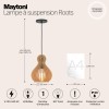 Подвесной светильник Maytoni Roots MOD192PL-01W1