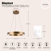 Подвесной светильник Maytoni Saturno MOD415PL-L36BS4K