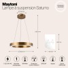 Подвесной светильник Maytoni Saturno MOD415PL-L36BS4K