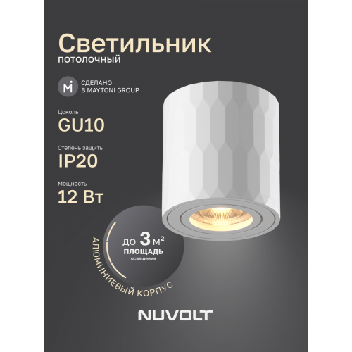 Потолочный светильник NUVOLT LDL-003W