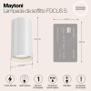 Потолочный светильник Technical C052CL-01W