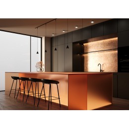 Трековый подвесной светильник Technical TR182-1-5WTW-M-B