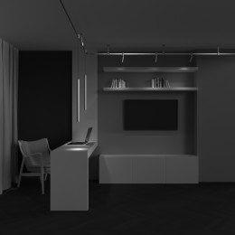 Трековый светильник Technical TR156-1-5W3K-BS