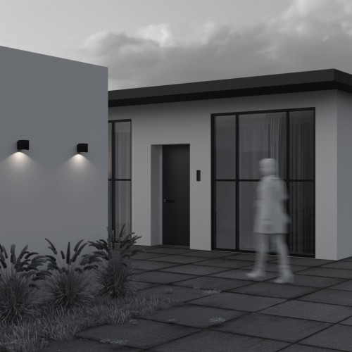 Уличный настенный светильник  Maytoni Outdoor Block O507WL-L5B3K