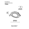 Встраиваемый светильник NUVOLT LDL-029W