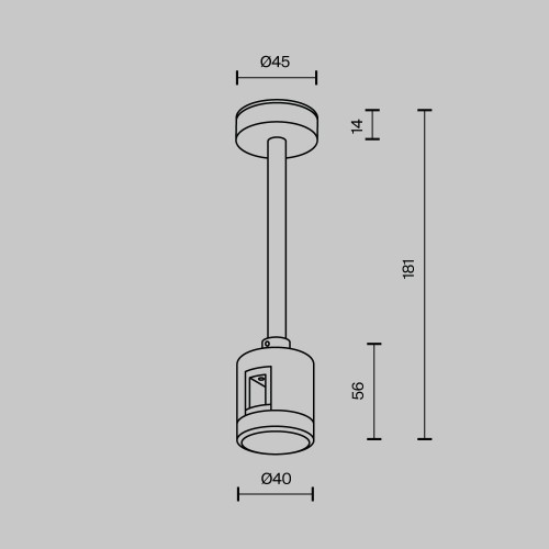 Комплектующие для трековой системы Technical TRA156C-IPCL1-PT