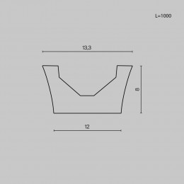 Комплектующие для трековой системы Technical TRA160MP-1B