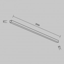 Линейный светильник Technical LL311032
