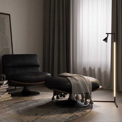 Напольный светильник (торшер) Maytoni Stripe MOD489FL-L20B3K