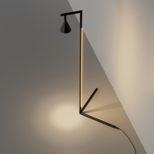 Напольный светильник (торшер) Maytoni Stripe MOD489FL-L20B3K