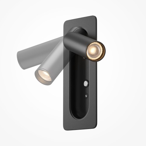 Настенный светильник (бра) Maytoni Axiom MOD495WL-L3B3K