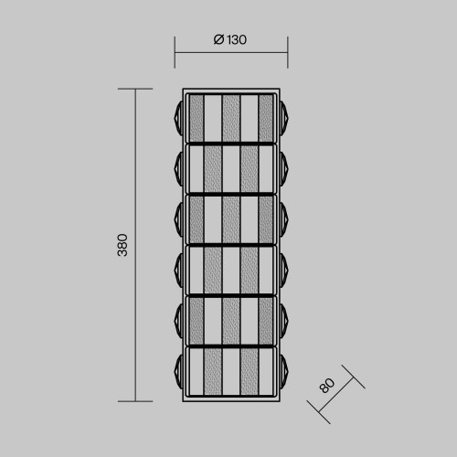 Настенный светильник (бра) Maytoni Castello MOD336WL-L35G3K