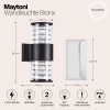 Настенный светильник (бра)  Maytoni Outdoor Bronx O576WL-02B