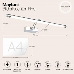 Подсветка Maytoni Fino MIR003WL-L16CH