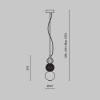 Подвесной светильник Maytoni Collar P069PL-L16G3K