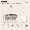Подвесной светильник Maytoni Hail MOD097PL-08CH