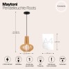 Подвесной светильник Maytoni Roots MOD193PL-01W