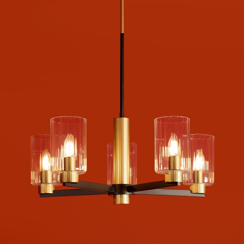 Потолочный светильник Freya FR2051CL-05BBS