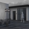 Садово-парковый светильник  Maytoni Outdoor Goiri O028FL-03BZ