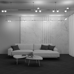 Трековый светильник Technical TR149-1-5W3K-PT