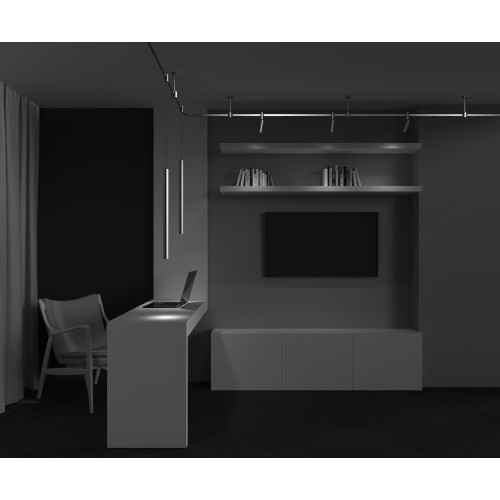 Трековый светильник Technical TR156-1-5W3K-PT