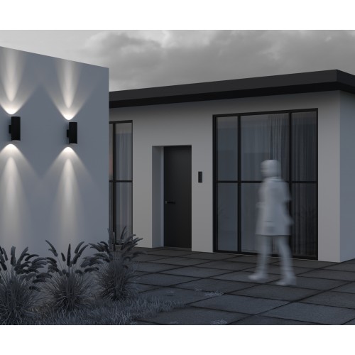 Уличный настенный светильник  Maytoni Outdoor Shim O514WL-L30B3K