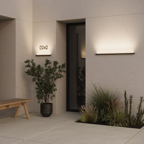 Уличный настенный светильник  Maytoni Outdoor Stria O509WL-L36B3K