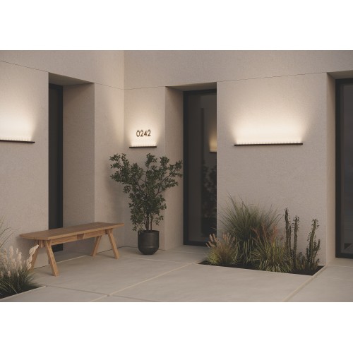 Уличный настенный светильник  Maytoni Outdoor Stria O509WL-L36B3K