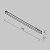 Уличный трековый светильник  Maytoni Outdoor Basis O-TR02-1-S-30WB3K